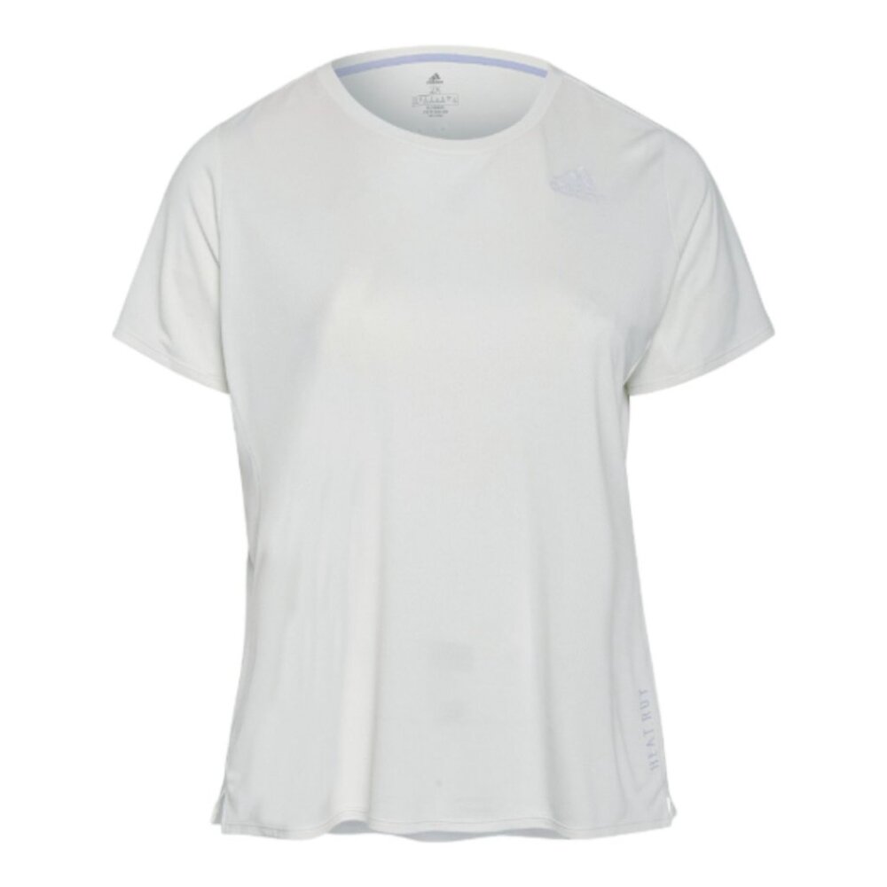 Adidas Women's Performance Training Top in Ivory Size 1X Lightweight Ventilated